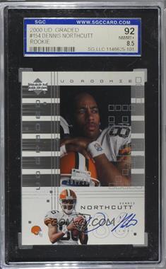 2000 UD Graded - [Base] - SGC Graded #154 - UD Rookie - Dennis Northcutt /500 [SGC 92 NM/MT+ 8.5]