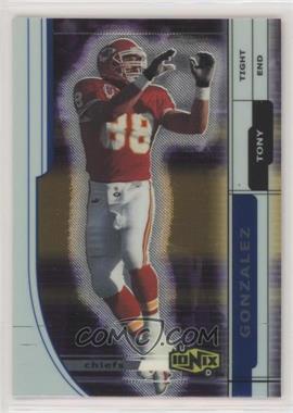 2000 UD Ionix - [Base] #29 - Tony Gonzalez