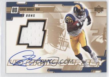 2000 Upper Deck - UD Game Jersey - Signed #IB-A - Isaac Bruce