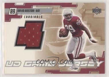 2000 Upper Deck - UD Game Jersey #BO - David Boston [EX to NM]