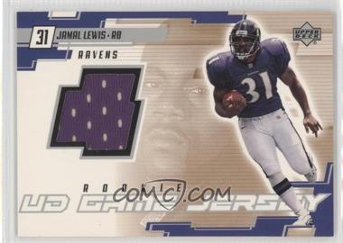 2000 Upper Deck - UD Game Jersey #JL - Jamal Lewis