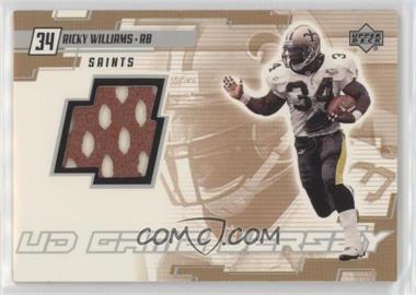 2000 Upper Deck - UD Game Jersey #RW - Ricky Williams