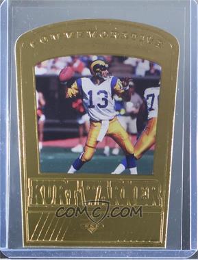 2000 Upper Deck 22K Gold Commemoratives - [Base] #_KUWA - Kurt Warner /2500