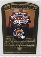 St. Louis Rams Super Bowl XXXIV Champions #/2,500