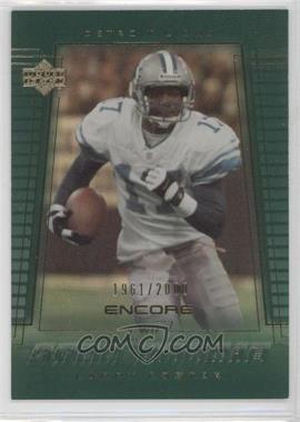 2000 Upper Deck Encore - [Base] #277 - Star Rookie - Larry Foster /2000