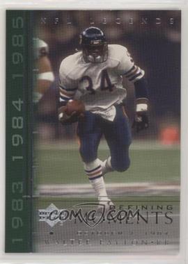 2000 Upper Deck Legends - Defining Moments #DM4 - Walter Payton