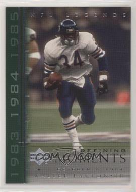 2000 Upper Deck Legends - Defining Moments #DM4 - Walter Payton