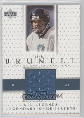 2000 Upper Deck Legends - Legendary Game Jersey #LJ-MB - Mark Brunell