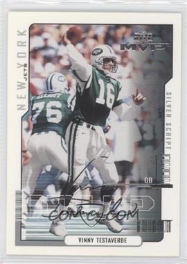 2000 Upper Deck MVP - [Base] - Silver Script #117 - Vinny Testaverde