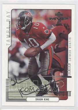 2000 Upper Deck MVP - [Base] - Silver Script #166 - Shaun King