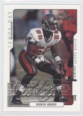 2000 Upper Deck MVP - [Base] - Silver Script #170 - Derrick Brooks