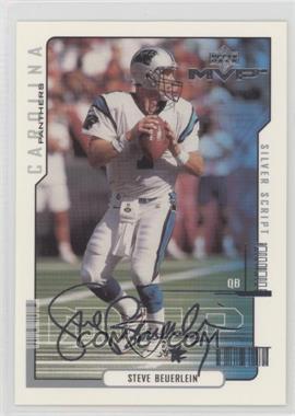 2000 Upper Deck MVP - [Base] - Silver Script #25 - Steve Beuerlein