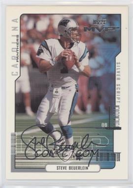 2000 Upper Deck MVP - [Base] - Silver Script #25 - Steve Beuerlein