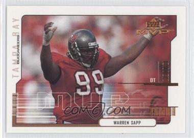 2000 Upper Deck MVP - [Base] #168 - Warren Sapp