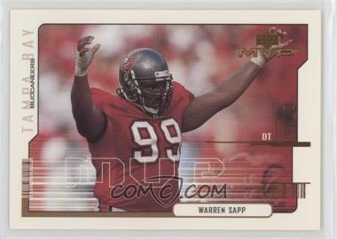 2000 Upper Deck MVP - [Base] #168 - Warren Sapp