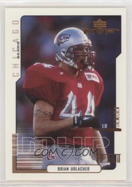 2000 Upper Deck MVP - [Base] #192 - Brian Urlacher