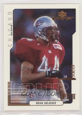 2000 Upper Deck MVP - [Base] #192 - Brian Urlacher