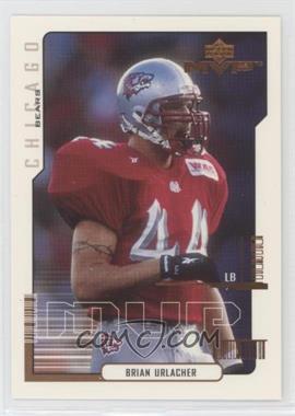 2000 Upper Deck MVP - [Base] #192 - Brian Urlacher