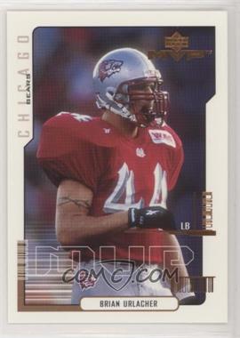 2000 Upper Deck MVP - [Base] #192 - Brian Urlacher