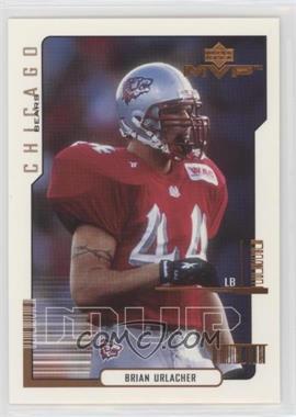 2000 Upper Deck MVP - [Base] #192 - Brian Urlacher