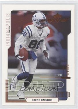 2000 Upper Deck MVP - [Base] #68 - Marvin Harrison