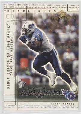 2000 Upper Deck MVP - Headliners #H10 - Jevon Kearse