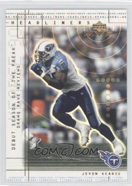 2000 Upper Deck MVP - Headliners #H10 - Jevon Kearse