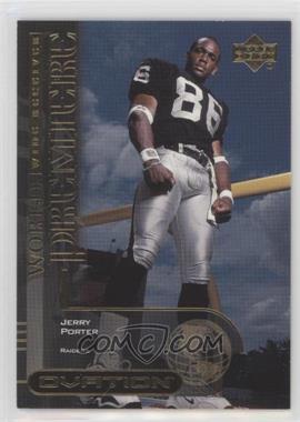 2000 Upper Deck Ovation - [Base] - Missing Serial Number #86 - World Premiere - Jerry Porter