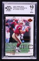 Steve Young [BCCG 10 Mint or Better]