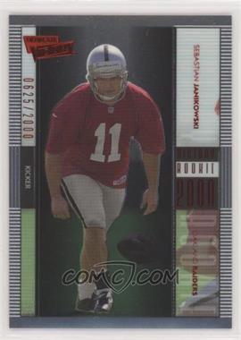 2000 Upper Deck Ultimate Victory - [Base] #138 - Sebastian Janikowski /2000