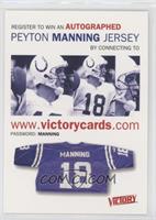 Peyton Manning Contest Card