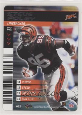 2001-02 NFL Showdown 1st Edition - [Base] #092 - Steve Foley