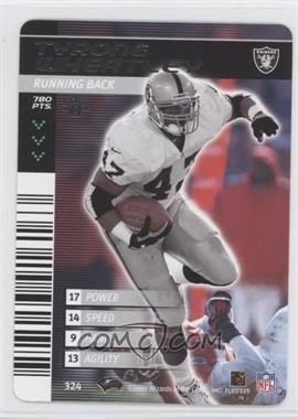 2001-02 NFL Showdown 1st Edition - [Base] #324 - Tyrone Wheatley