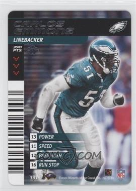 2001-02 NFL Showdown 1st Edition - [Base] #331 - Carlos Emmons