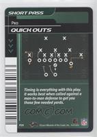 Offense - Quick Outs