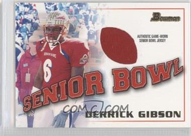 2001 Bowman - Rookie Jerseys #BJ-DG - Derrick Gibson