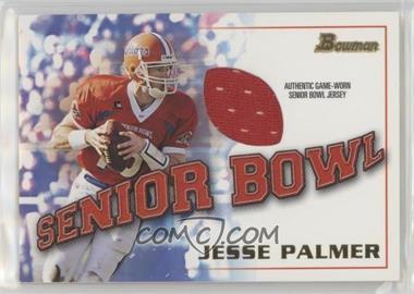 2001 Bowman - Rookie Jerseys #BJ-JP - Jesse Palmer