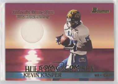 2001 Bowman - Rookie Jerseys #BJ-KK - Kevin Kasper