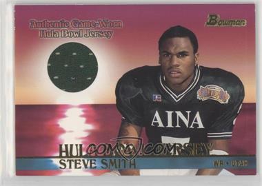 2001 Bowman - Rookie Jerseys #BJ-SS - Steve Smith