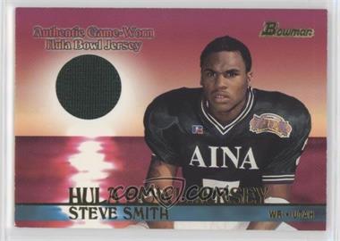 2001 Bowman - Rookie Jerseys #BJ-SS - Steve Smith