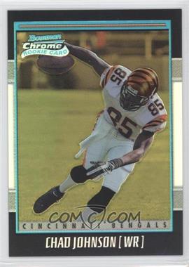 2001 Bowman Chrome - [Base] - Gold Refractor #187 - Rookie Refractor - Chad Johnson /99