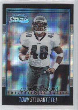 2001 Bowman Chrome - [Base] - X-Fractor #113 - Rookie Refractor - Tony Stewart