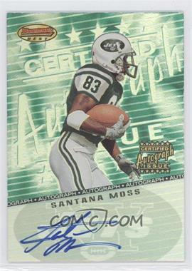 2001 Bowman's Best - Certified Autograph Issue #BB-SM - Santana Moss