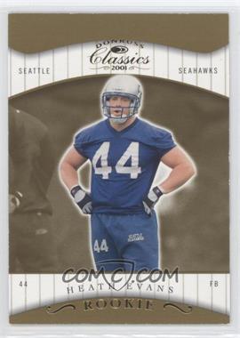 2001 Donruss Classics - [Base] #119 - Heath Evans /475