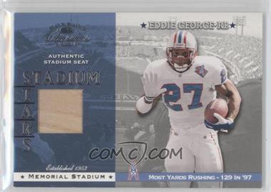 2001 Donruss Classics - Stadium Stars #SS-5 - Eddie George