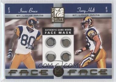 2001 Donruss Elite - Face 2 Face #FF-37 - Isaac Bruce, Torry Holt /50