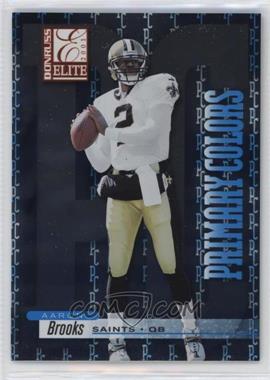 2001 Donruss Elite - Primary Colors - Blue #PC-26 - Aaron Brooks /200