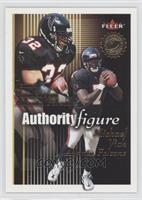 Jamal Anderson, Michael Vick #/1,750