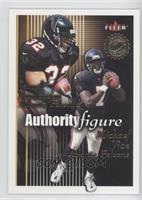 Jamal Anderson, Michael Vick #/1,750