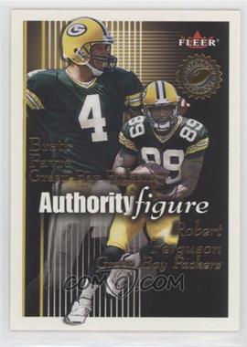 2001 Fleer Authority - Authority Figure #14 AF - Brett Favre, Robert Ferguson /1750